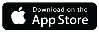 image of the app store download button.